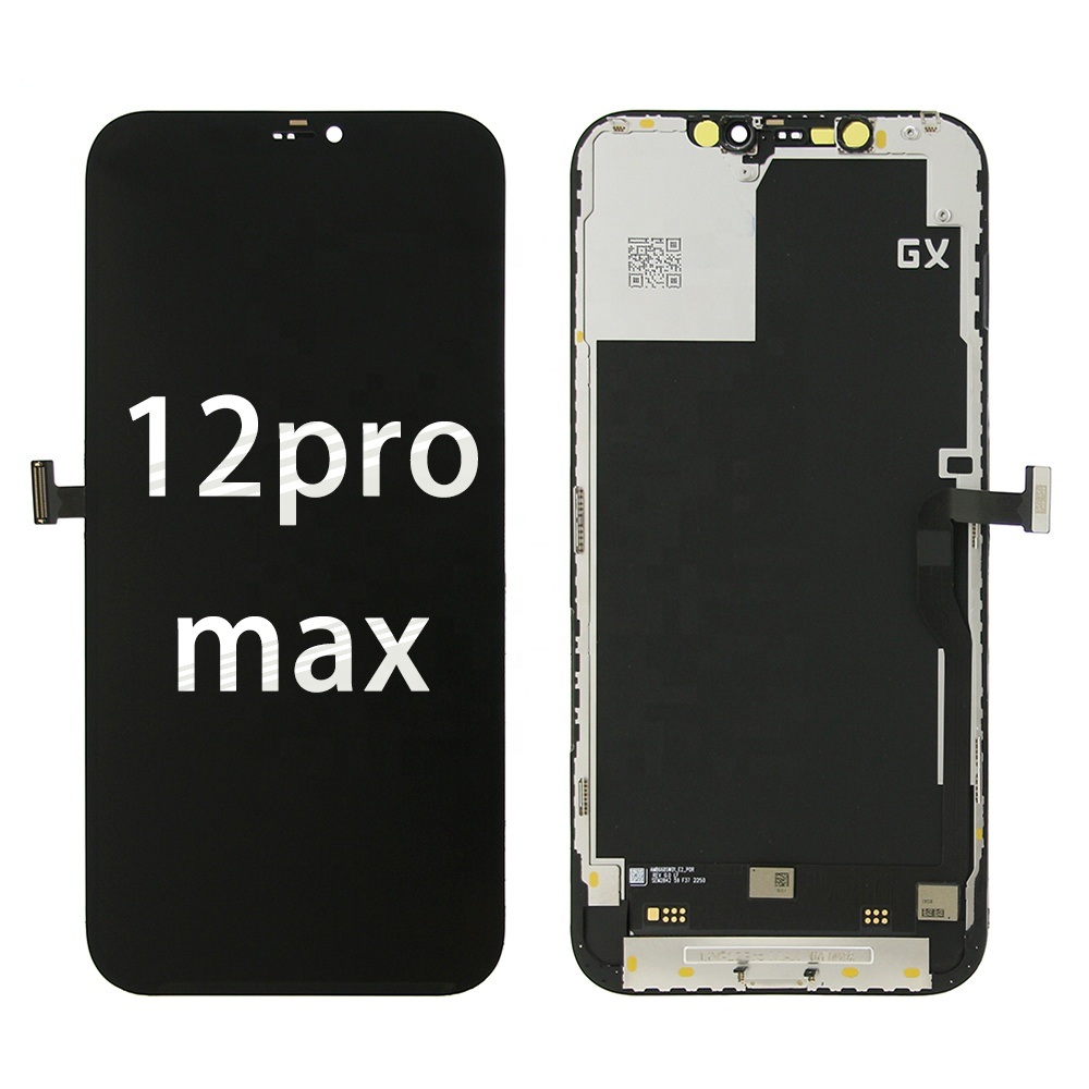 Pantalla OLED GX para iPhone 12 Pro Max – Repuesto Premium