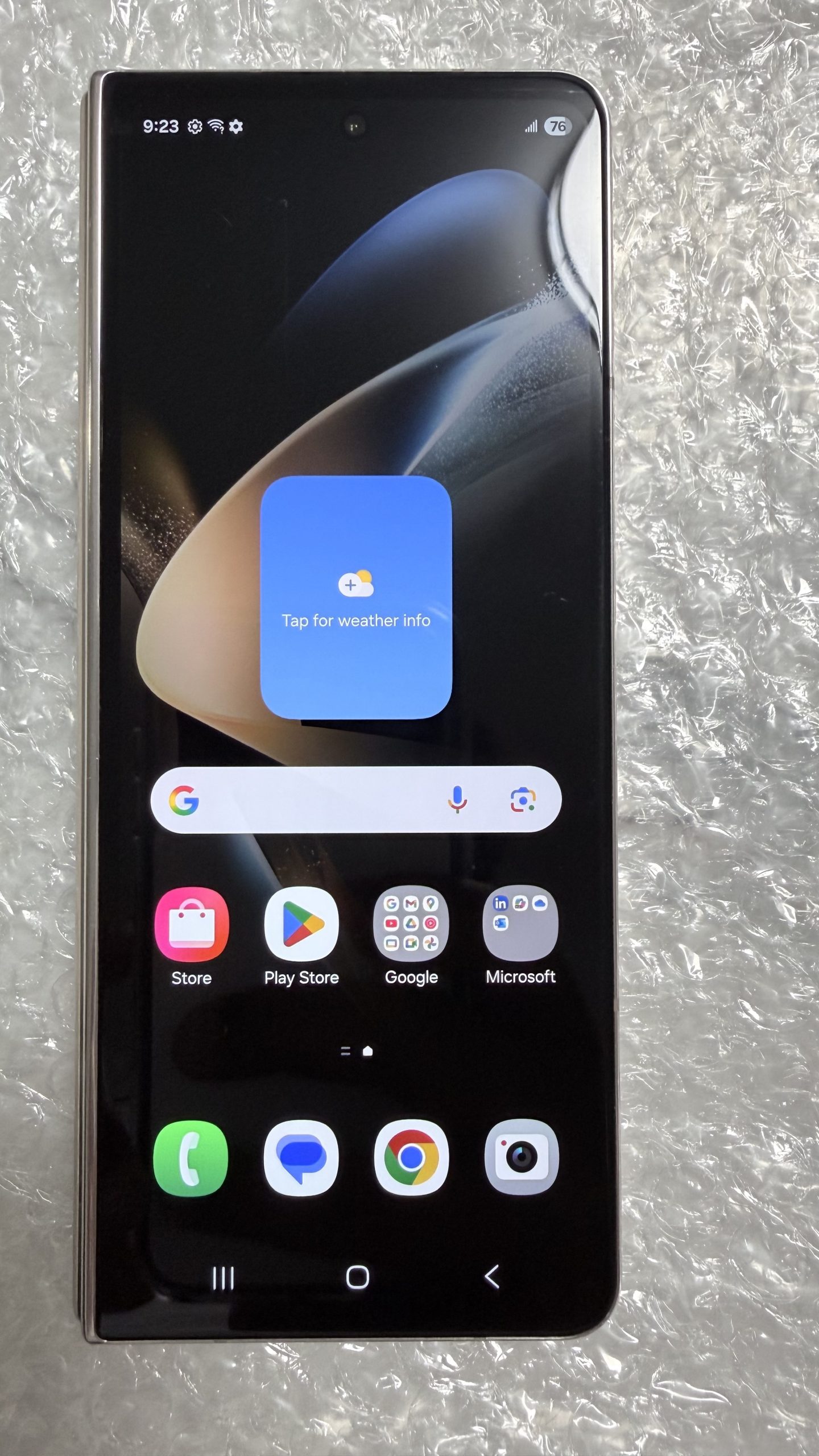 Samsung Galaxy Z Fold4 512GB Beige — Factory Unlocked SM-F936U1 — Grado A - Imagen 2