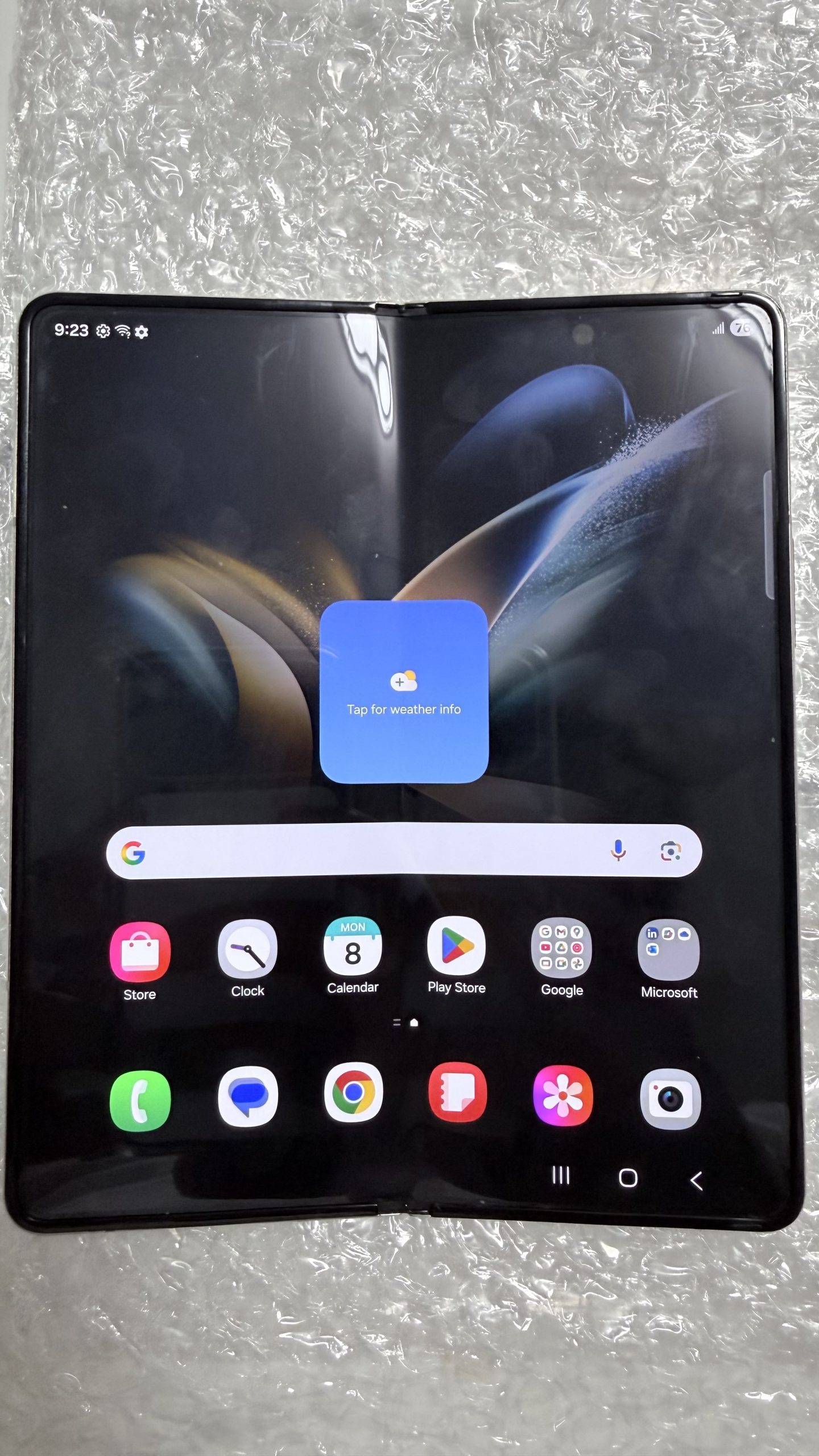 Samsung Galaxy Z Fold4 512GB Beige — Factory Unlocked SM-F936U1 — Grado A - Imagen 3