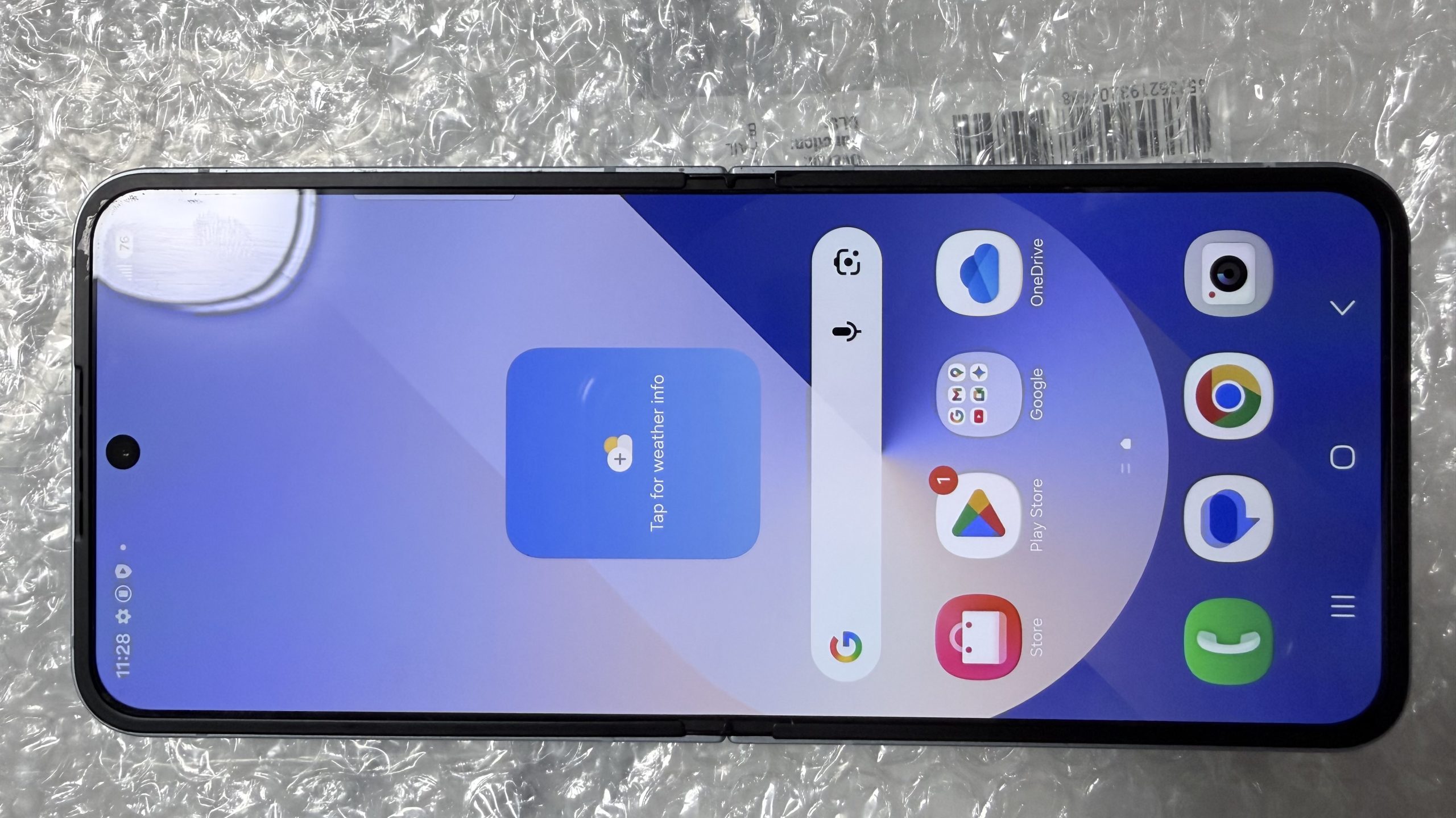 Samsung Galaxy Z Flip6 256GB Blue — Desbloqueado — Grado A - Imagen 2