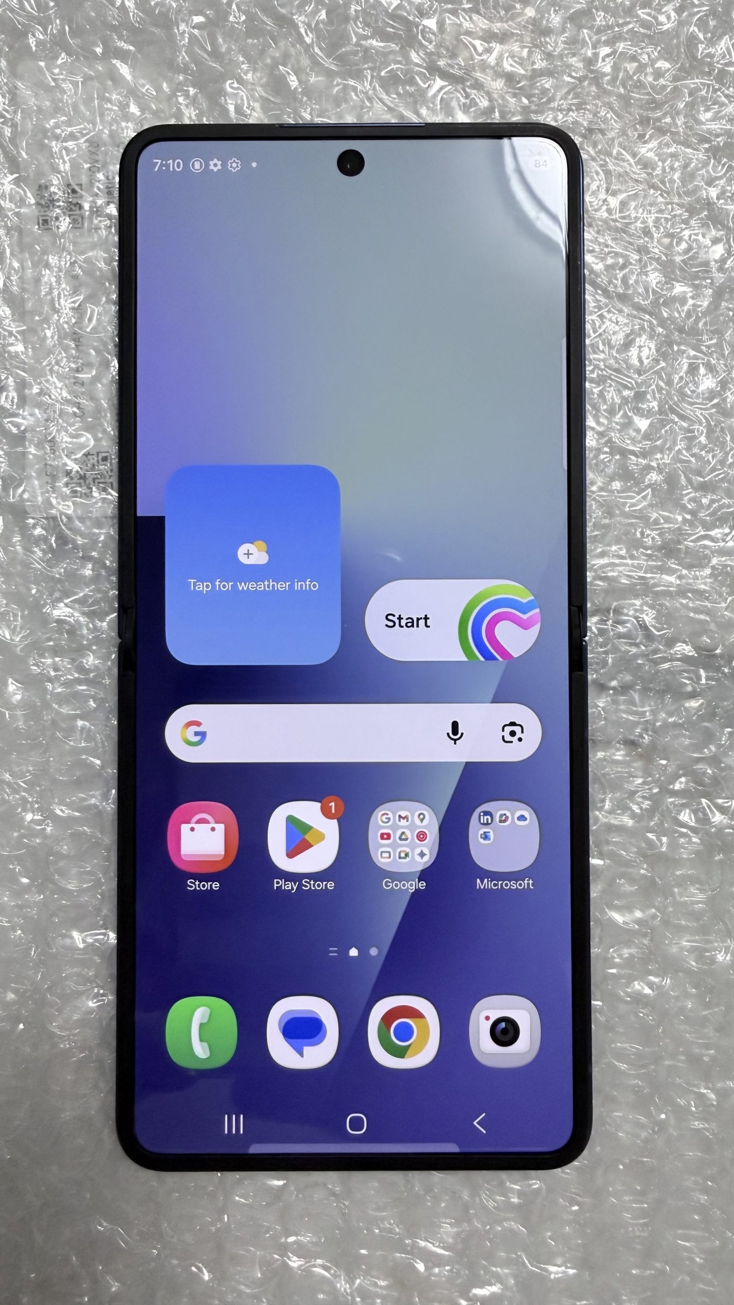 Samsung Galaxy Z Flip7 5G 256GB Blue Shadow — Desbloqueado — Grado A+ - Imagen 12