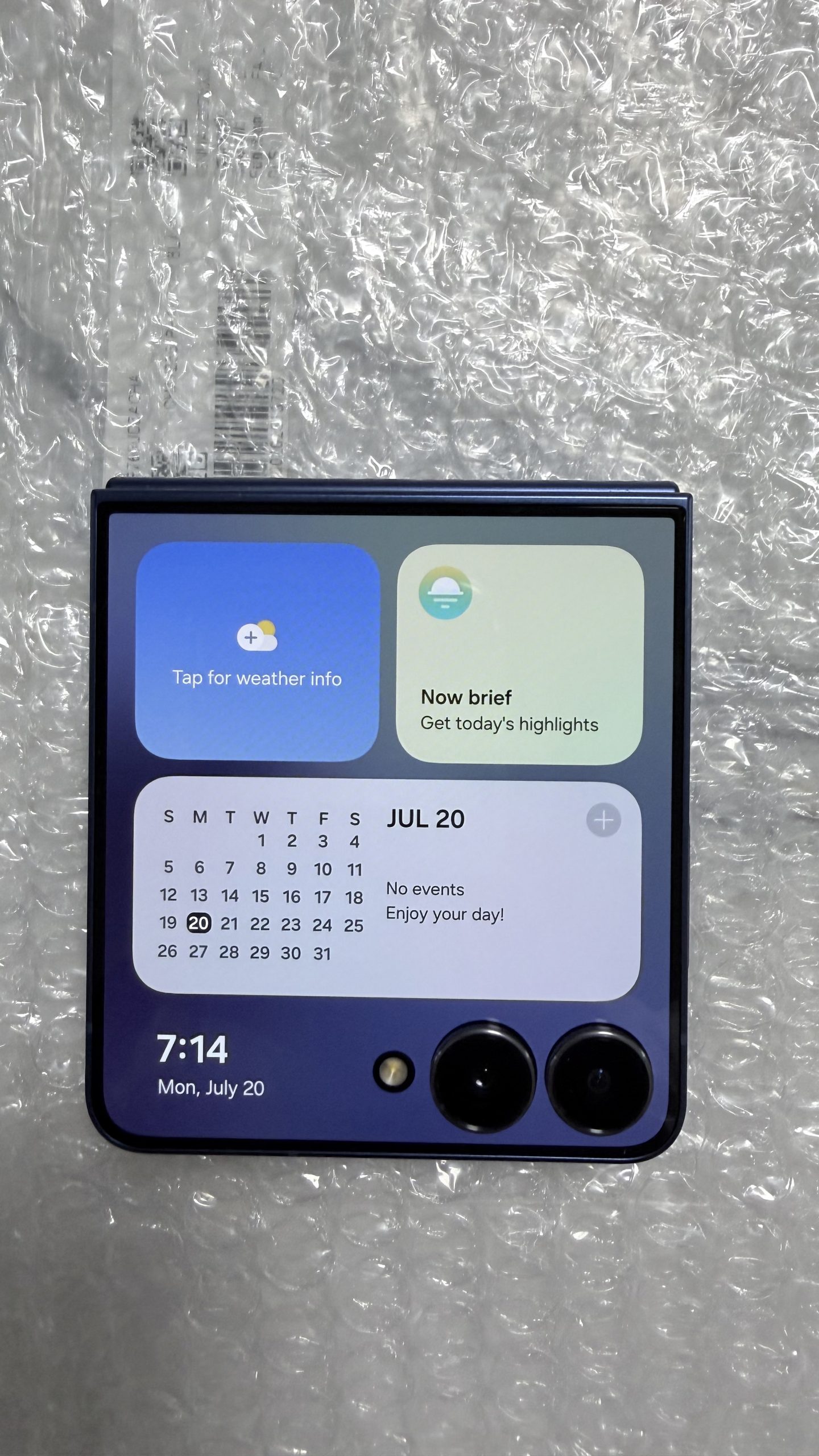 Samsung Galaxy Z Flip7 5G 256GB Blue Shadow — Desbloqueado — Grado A+ - Imagen 19