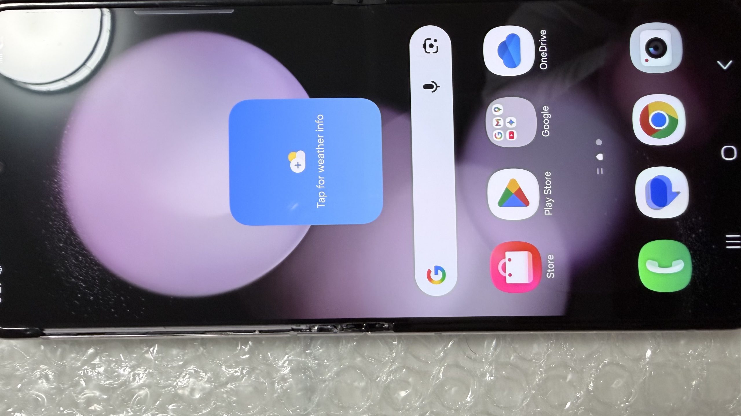 Samsung Galaxy Z Flip 5 512GB Desbloqueado — 100% Funcional · Dos detalles estéticos en pantalla · Chasis impecable + Galaxy Watch Active2 de REGALO - Imagen 11