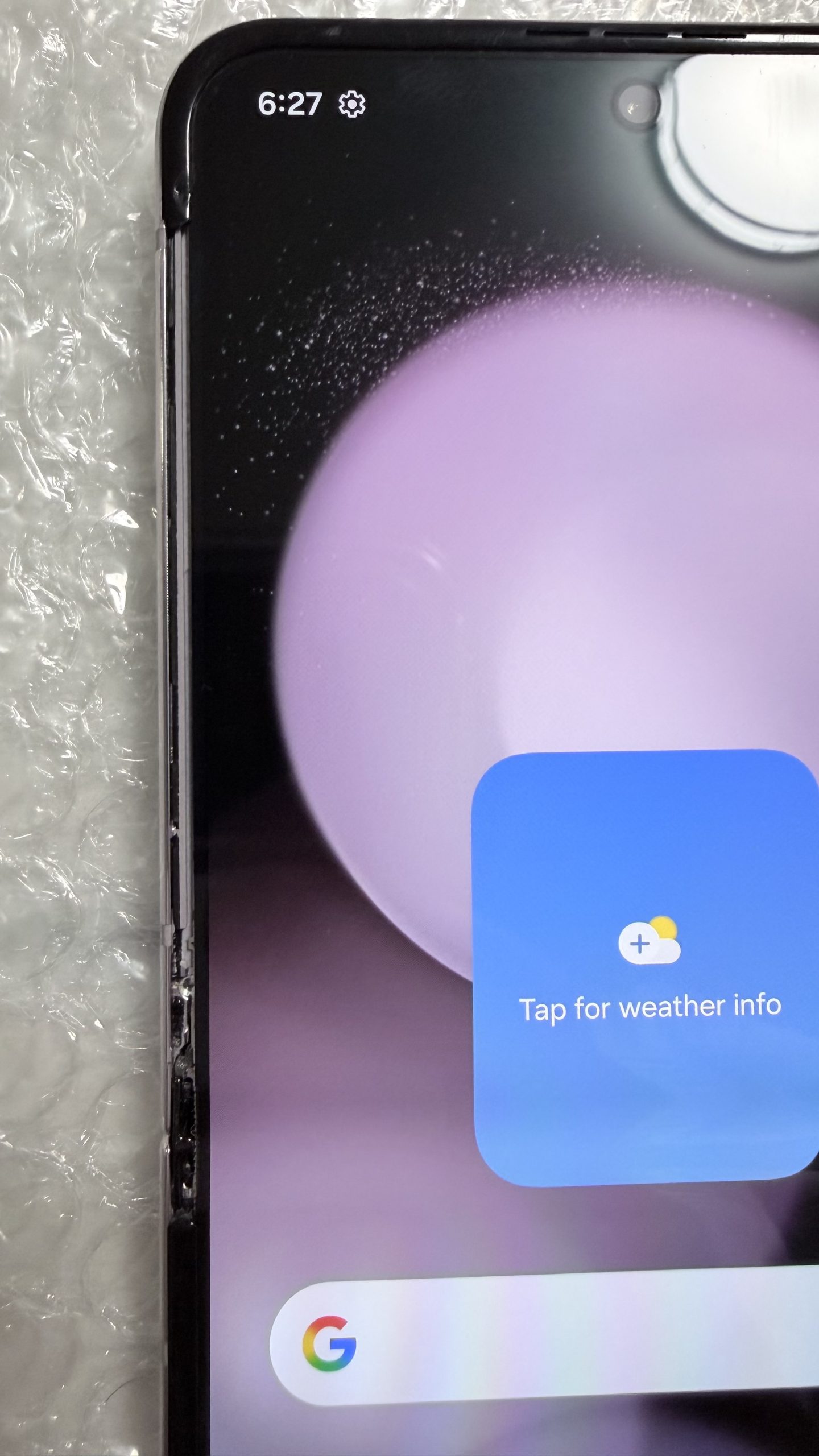 Samsung Galaxy Z Flip 5 512GB Desbloqueado — 100% Funcional · Dos detalles estéticos en pantalla · Chasis impecable + Galaxy Watch Active2 de REGALO - Imagen 12