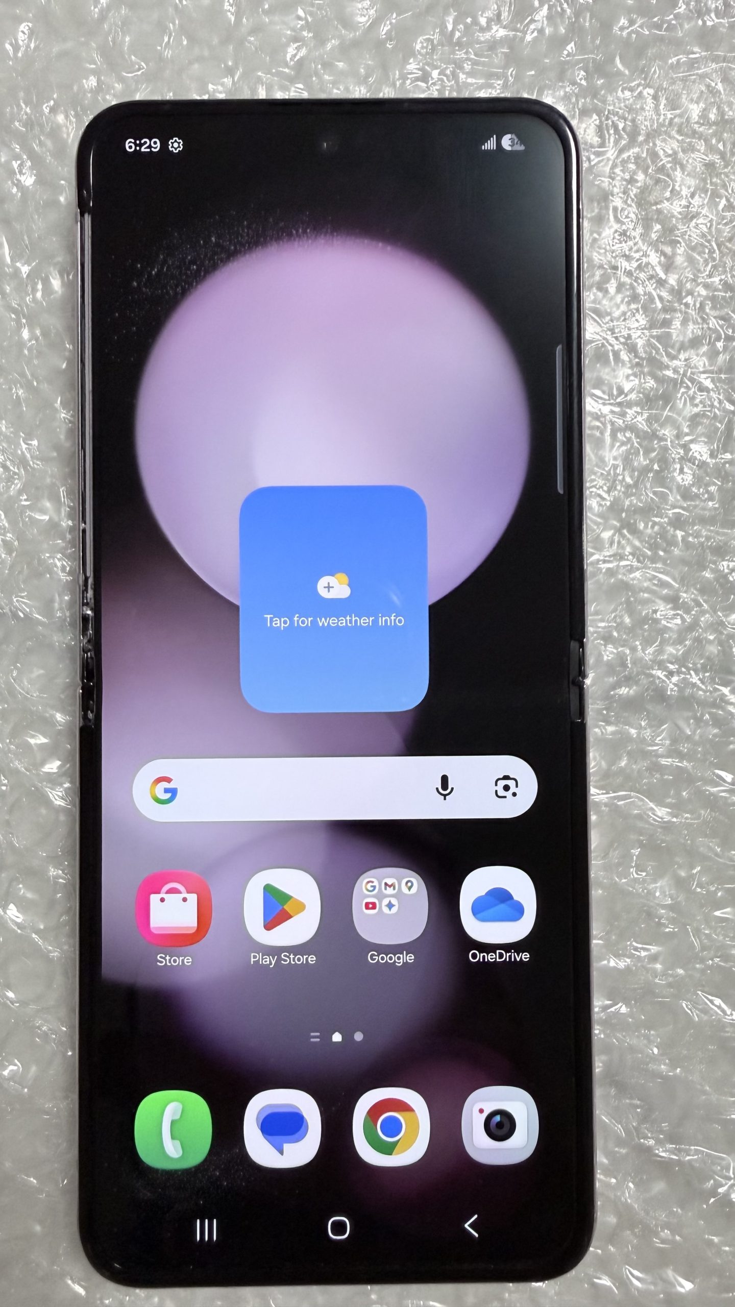 Samsung Galaxy Z Flip 5 512GB Desbloqueado — 100% Funcional · Dos detalles estéticos en pantalla · Chasis impecable + Galaxy Watch Active2 de REGALO - Imagen 29