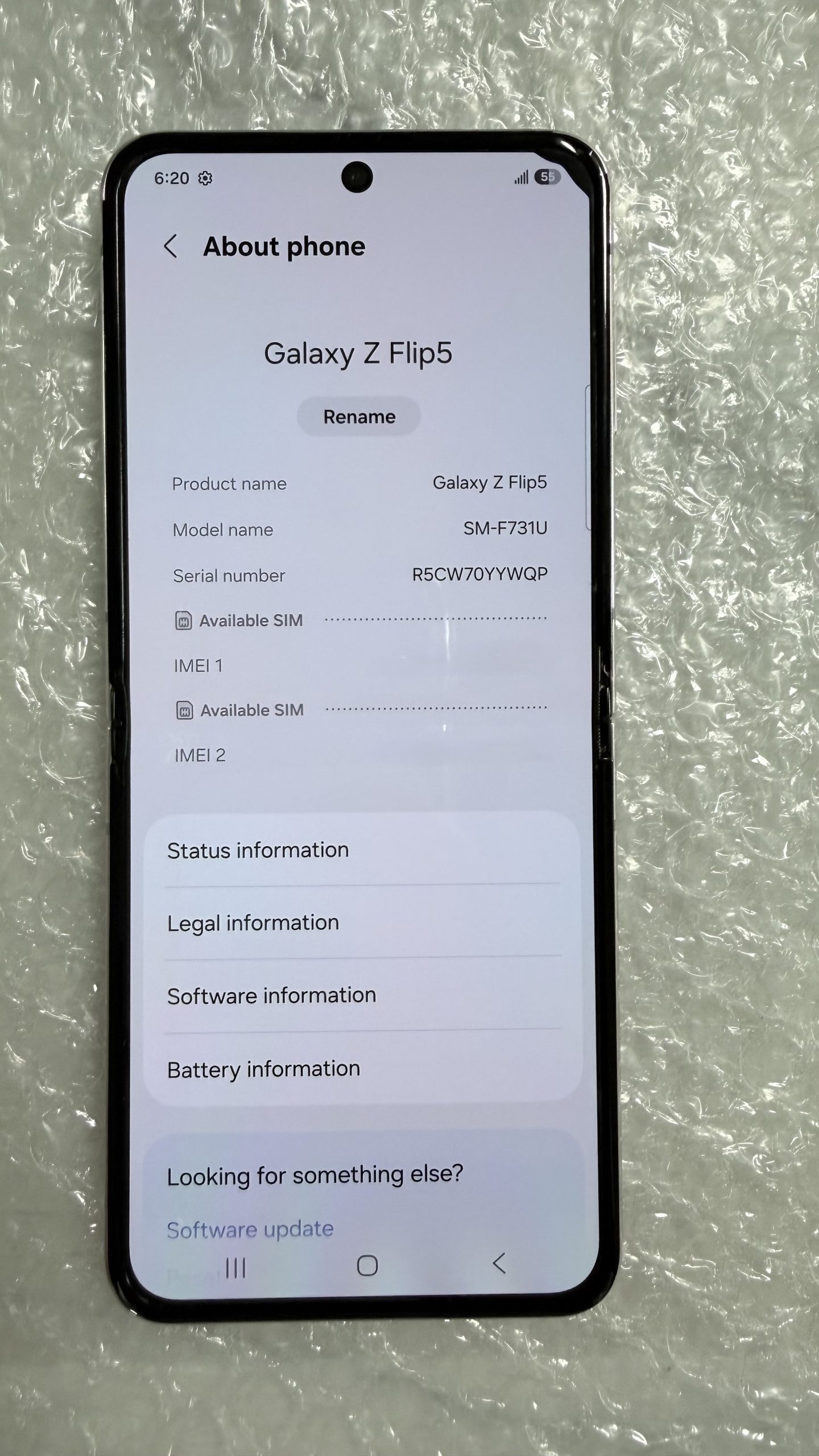 Samsung Galaxy Z Flip 5 512GB Lavender Desbloqueado — 100% Funcional con punto en pantalla + Galaxy Watch Active2 de REGALO - Imagen 17