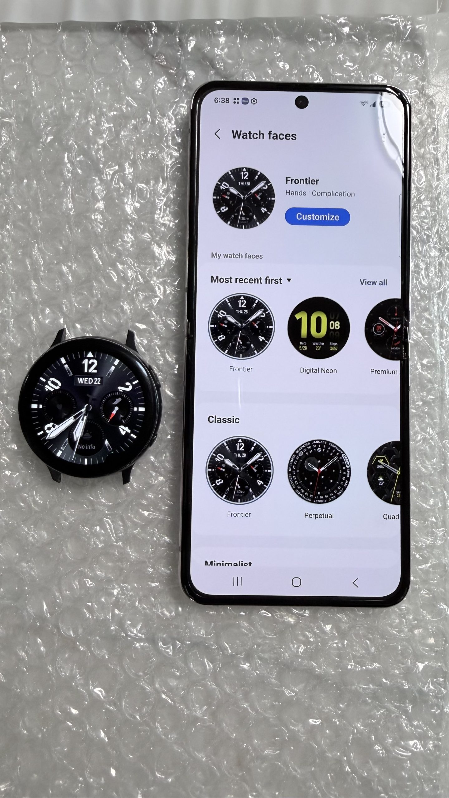 Samsung Galaxy Z Flip 5 512GB Lavender Desbloqueado — 100% Funcional con punto en pantalla + Galaxy Watch Active2 de REGALO - Imagen 20