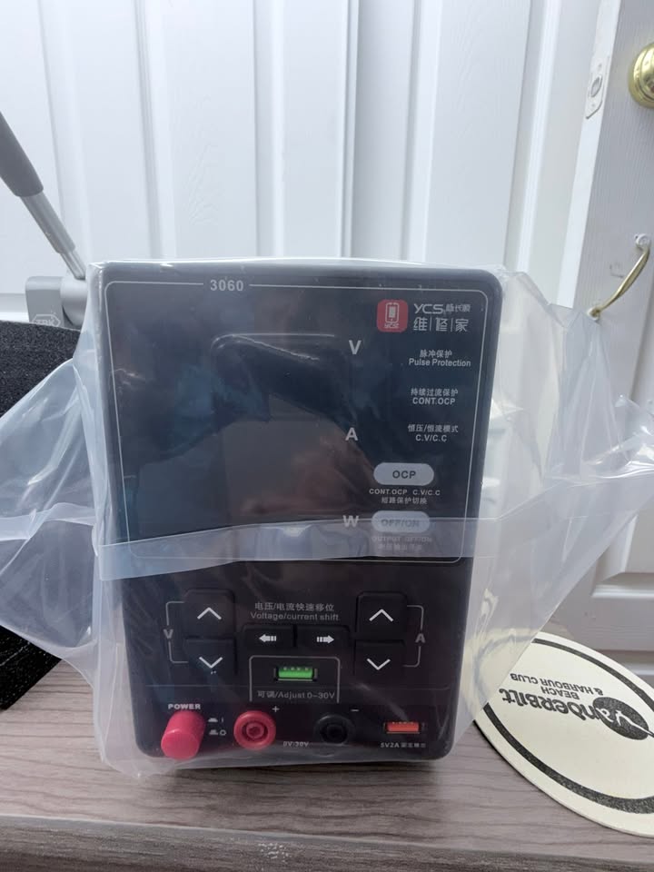 Fuente de Alimentación DC Regulable YCS 3060 — 30V 6A 180W para Reparación de Celulares - Image 6