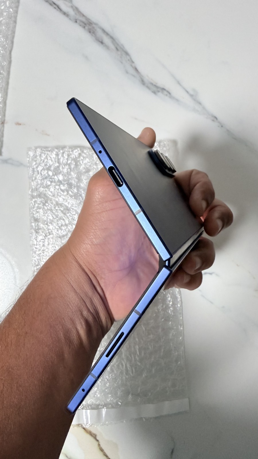 Samsung Galaxy Z Fold7 256GB Blue Shadow — Desbloqueado de Fábrica (SM-F966U1) — Grado A - Imagen 10